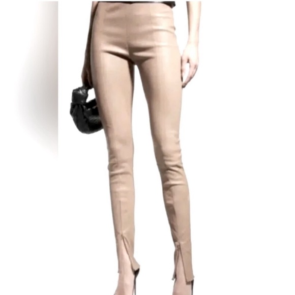 New Jason Wu Organic Leather Pants - Picture 1 of 6
